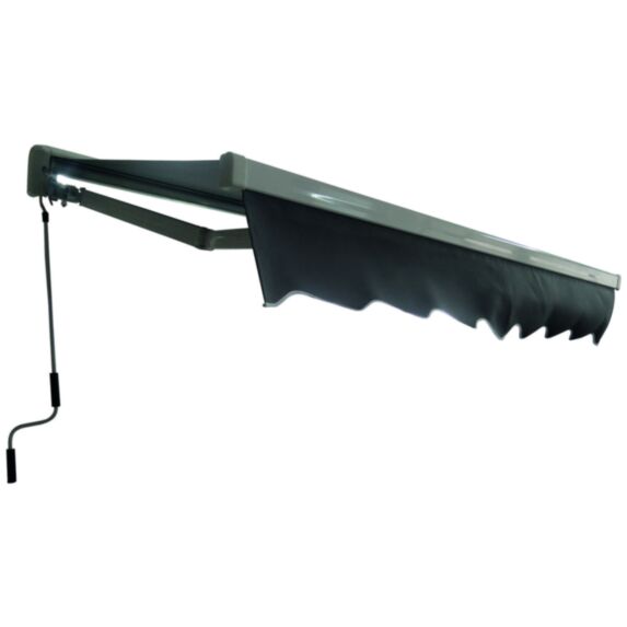 Store banne semi-coffre électrique 3,5x2,5m Télécommande