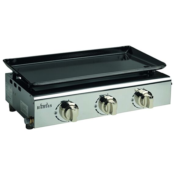 Plancha gaz 3 feux 7,5kW 6-7 personnes