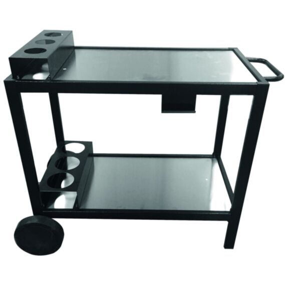 Chariot avec Plateau Kevin en Inox 106,5x58x86,5cm