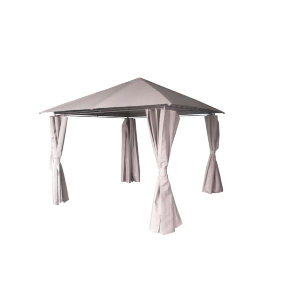 Toile pour tonnelle First 3x3m taupe  - INVENTIV