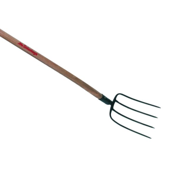 Fourche à fumier verte 4 dents - INVENTIV