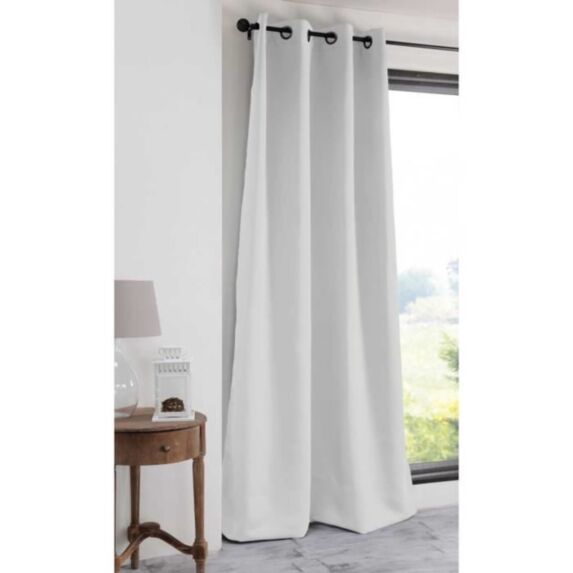 rideau Occultant Notté 100% Polyester 135 x 250 cm Blanc