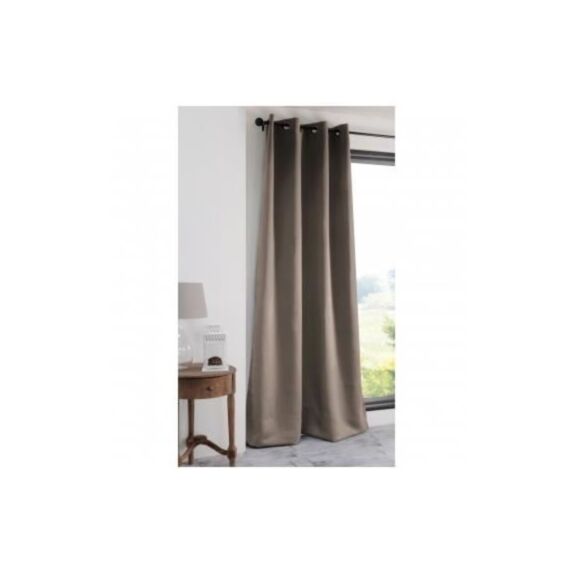 rideau Occultant Uni Lin 135 x 250 cm