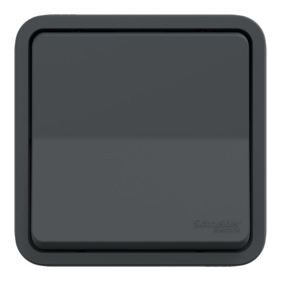 Interrupteur va-et-vient étanche Mureva Styl anthracite - SCHNEIDER ELECTRIC