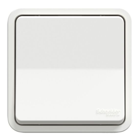 Interrupteur va-et-vient étanche Mureva Styl blanc - SCHNEIDER ELECTRIC