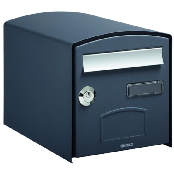 Boîte aux lettres DOME gris simple face - DECAYEUX