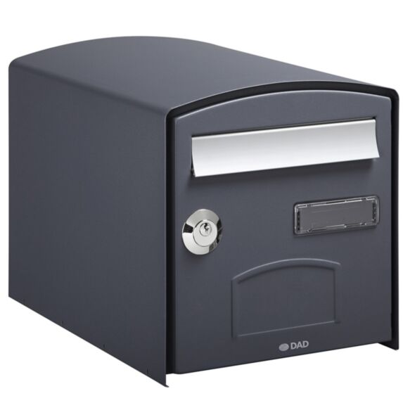 Boîte aux lettres dôme gris double face - DECAYEUX