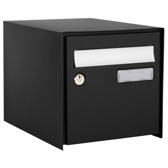 Boîte aux lettres Home 2 portes noir - DECAYEUX