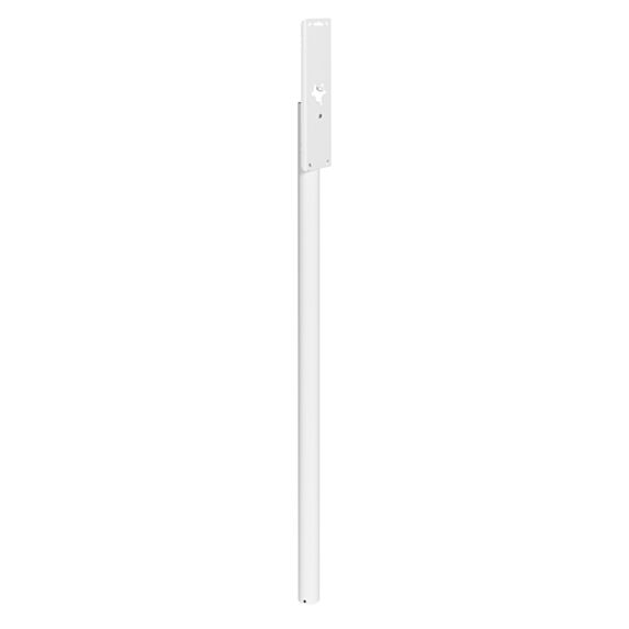 Piquet de boîte aux lettres cylindrique blanc 110 x 45mm - DECAYEUX