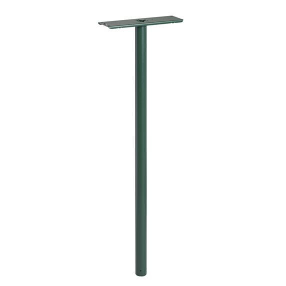 Piquet de boîte aux lettres cylindrique vert - DECAYEUX