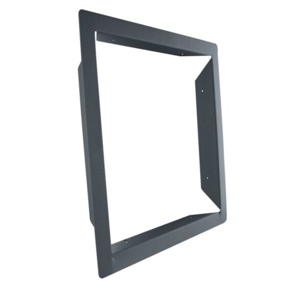 Cadre d'encastrement gris boîte aux lettres Home