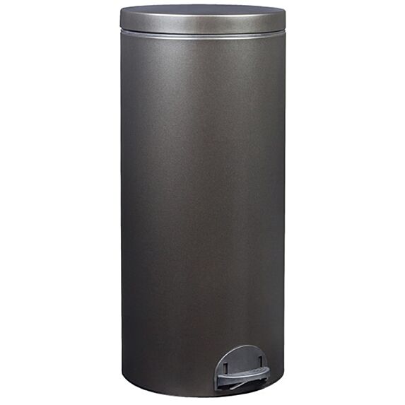 Poubelle elora gris manganese