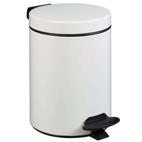 Poubelle sdb cyjeu 3l blanc