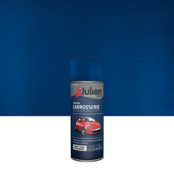 Peinture aérosol Carrosserie Métallisé Bleu Monaco 400ml - JULIEN