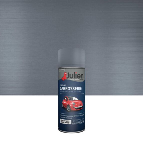 Peinture aérosol Carrosserie Métallisé Gris Altica 400ml - JULIEN