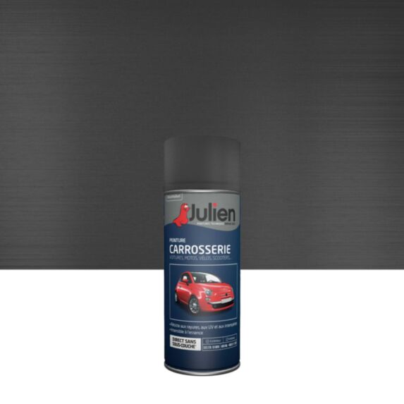 Peinture aérosol Carrosserie Métallisé Gris Cassiop 400ml - JULIEN