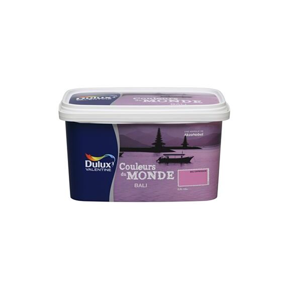 Peinture Couleurs du Monde Mur Bali Expression Satin 2,5L - DULUX VALENTINE
