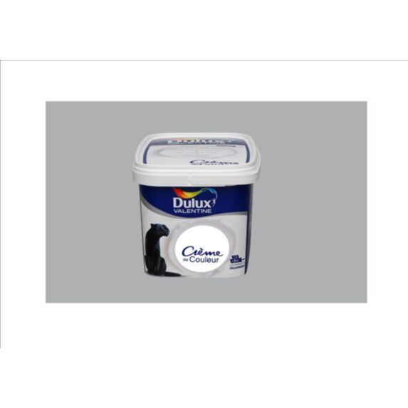 Peinture intérieure Crème de couleur satin Gris Angora 1,25L - DULUX VALENTINE