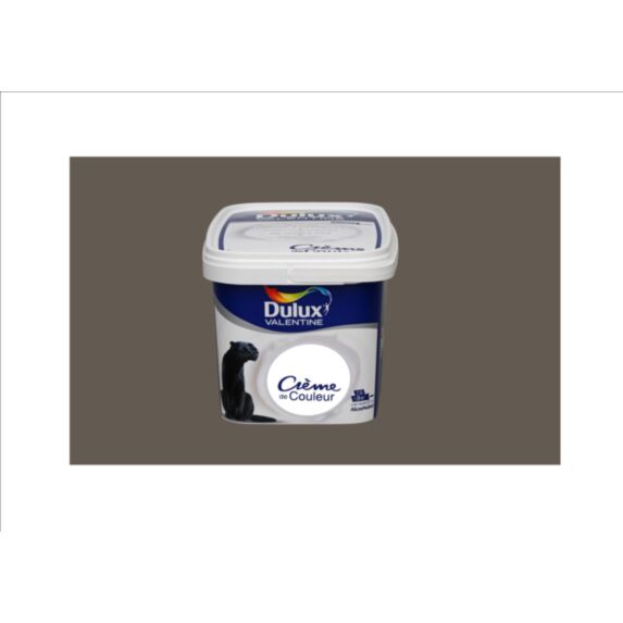 Peinture intérieure Crème de couleur satin Réglisse 1,25L - DULUX VALENTINE