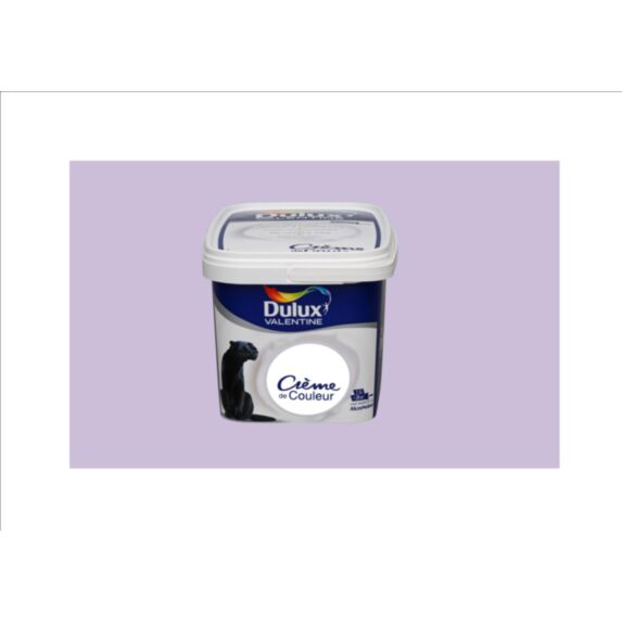 Peinture intérieure Crème de couleur satin Lavande 1,25L - DULUX VALENTINE