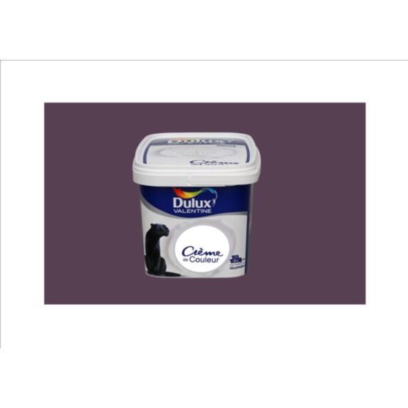 Peinture intérieure Crème de couleur satin Myrtille 1,25L - DULUX VALENTINE