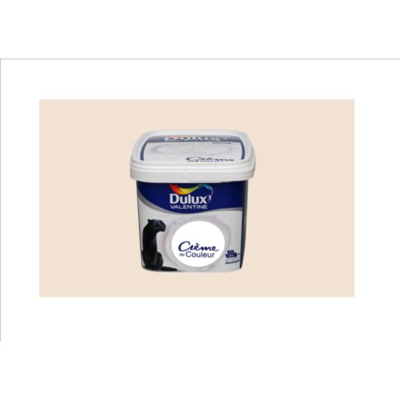 Peinture intérieure Crème de couleur satin Lin Brut 1,25L - DULUX VALENTINE