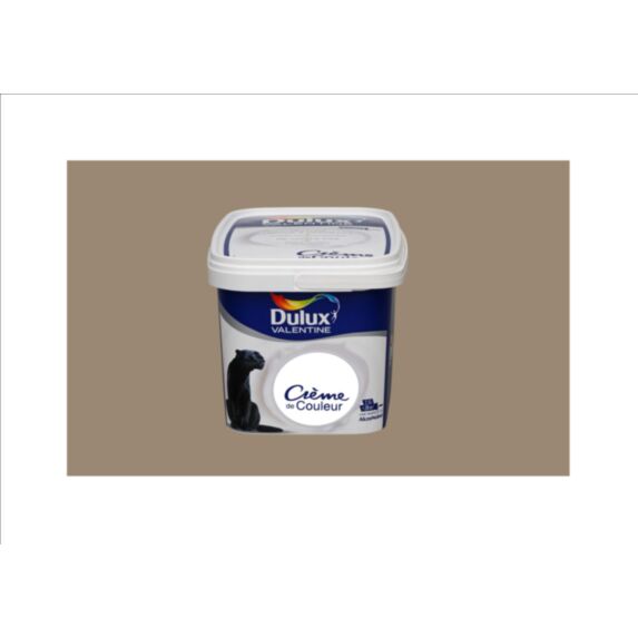Peinture Crème de couleur Satin Crème Noisette 2,5L - DULUX VALENTINE