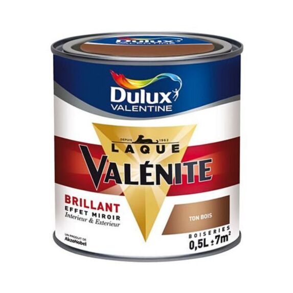 Laque brillante 0.5L base claire - DULUX VALENTINE
