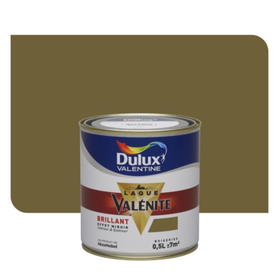 Peinture Laque Valénite Ton Bois Brillant 0,5L - DULUX VALENTINE