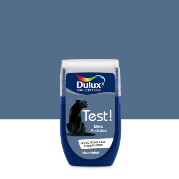 Testeur de couleur Test! satin Bleu Ardoise 30ml - DULUX VALENTINE