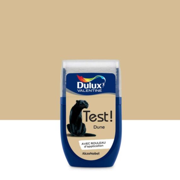 Testeur de couleur Test! satin Dune 30ml - DULUX VALENTINE