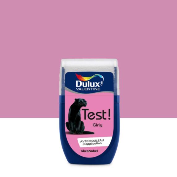 Testeur de couleur Test! satin Girly 30ml - DULUX VALENTINE