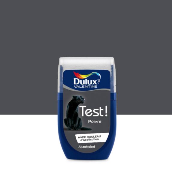 Testeur de Peinture Crème de Couleur Poivre 30ml - DULUX VALENTINE