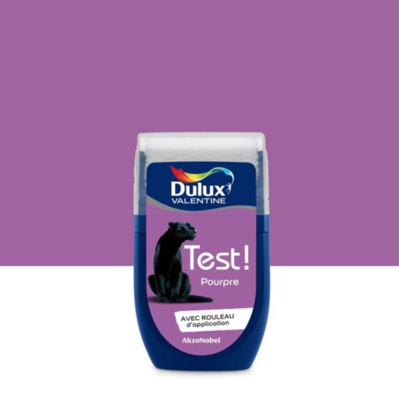 Testeur de couleur Test! satin Pourpre 30ml - DULUX VALENTINE