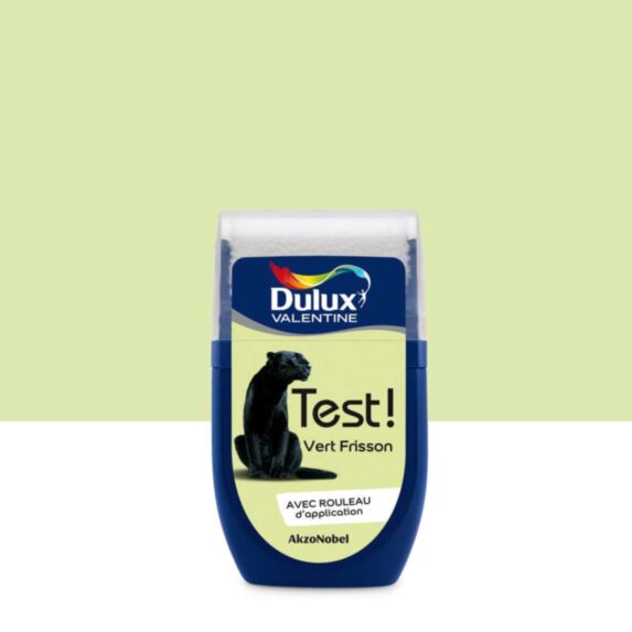 Testeur de couleur Test! satin Vert Frisson 30ml - DULUX VALENTINE