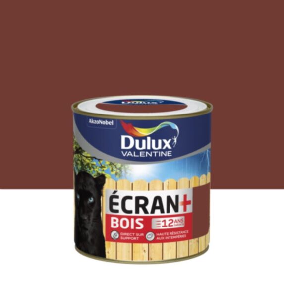 Peinture Ecran+ Bois Ton Bois Satin 0,5L - DULUX VALENTINE