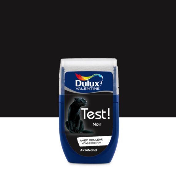 Testeur de Peinture Crème de Couleur Noir 30ml - DULUX VALENTINE