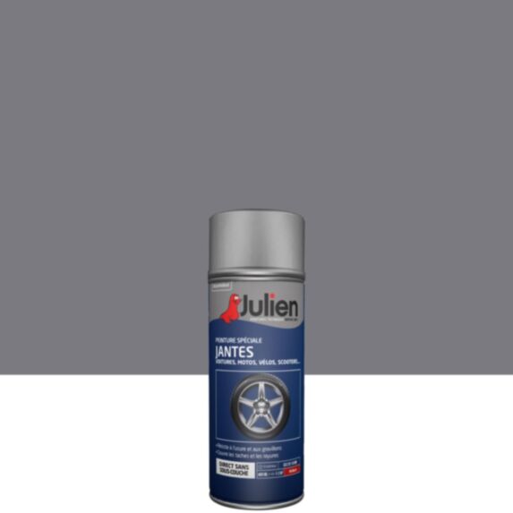 Aérosol Jantes Julien Brillant Gris 400 ml
