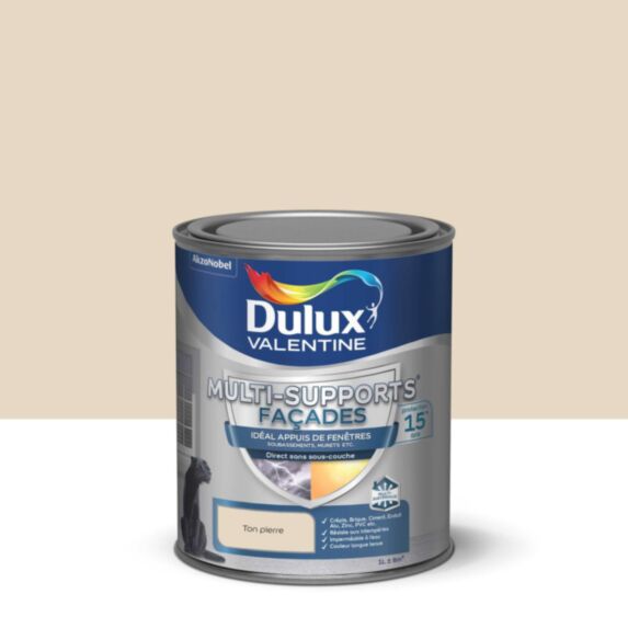 Peinture Façades Ton Pierre Mat 1L - DULUX VALENTINE