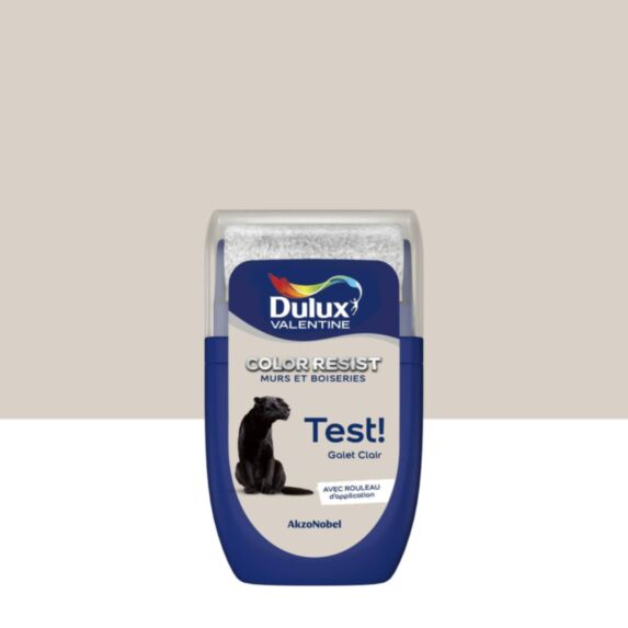 Testeur de Peinture Color Resist Galet Clair Mat 30ml - DULUX VALENTINE