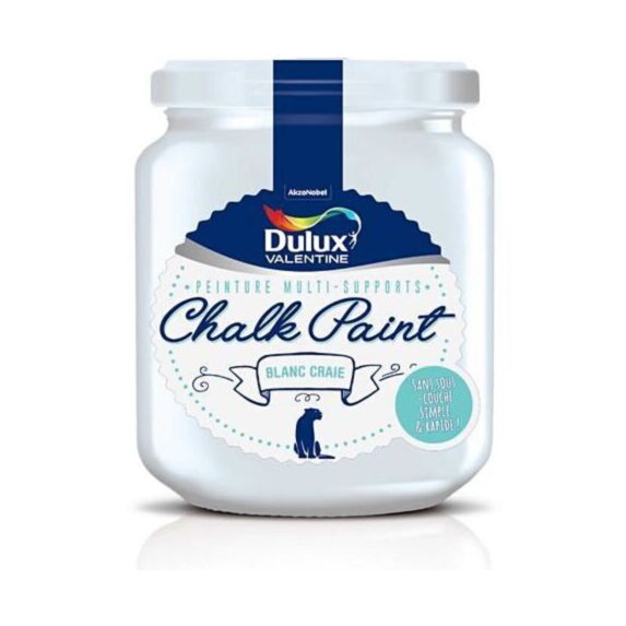 Peinture Chalky Vert Turquoise Mat 0,4L - DULUX VALENTINE