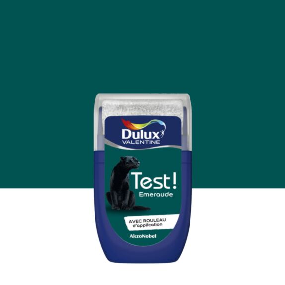 Testeur de Peinture Crème de Couleur Emeraude 30ml - DULUX VALENTINE