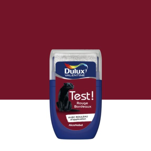 Testeur Dulux Valentine Rouge Bordeaux 30ml