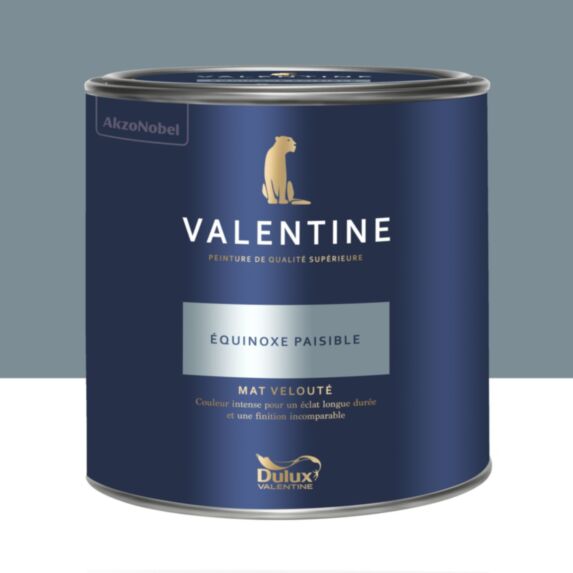 Peinture Valentine Mat Velouté Équinoxe Paisible 2L- DULUX VALENTINE