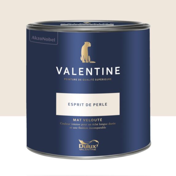 Peinture Valentine Mat Velouté Esprit de Perle 2L- DULUX VALENTINE