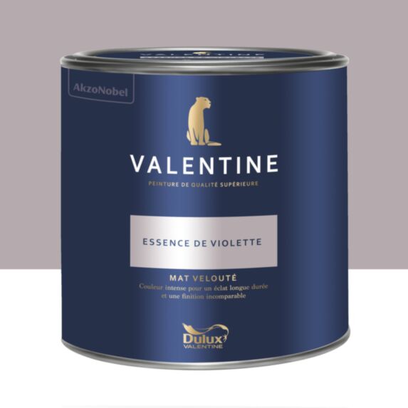 Peinture Valentine Mat Velouté Essence de Violette 2L- DULUX VALENTINE