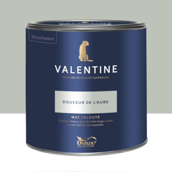 Peinture Valentine Mat Velouté Douceur de l'Aube 2L- DULUX VALENTINE