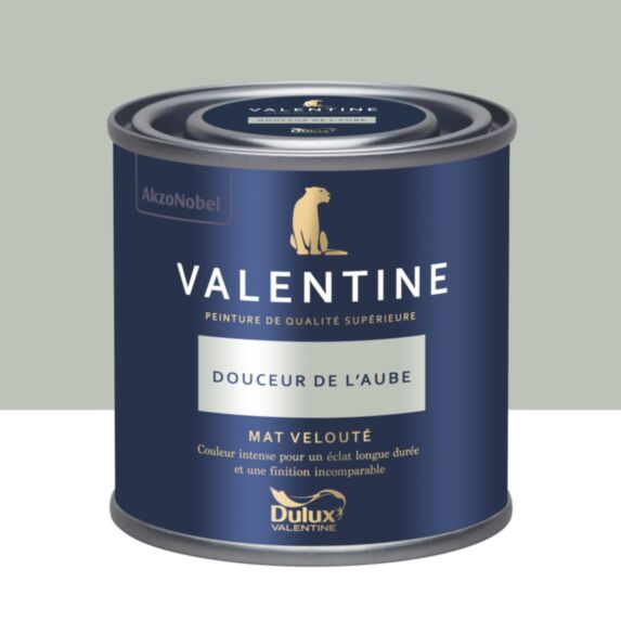 Peinture Valentine Mat Velouté Douceur de l'Aube 0,125L- DULUX VALENTINE