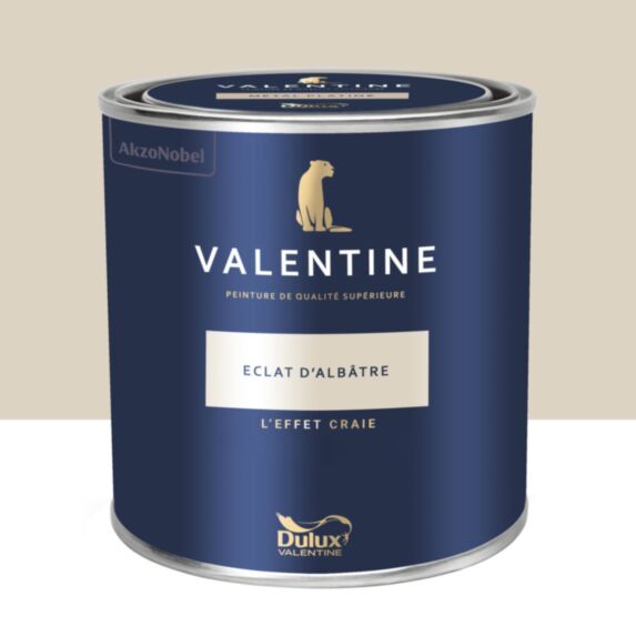 Peinture Valentine Éclat d'Albâtre 1L- DULUX VALENTINE