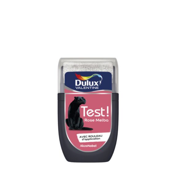 Testeur de Peinture Crème de Couleur - Rose Melba - 30ml - DULUX VALENTINE